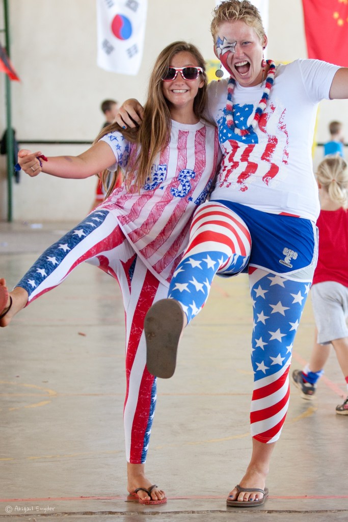 America: those Stars & Stripes!